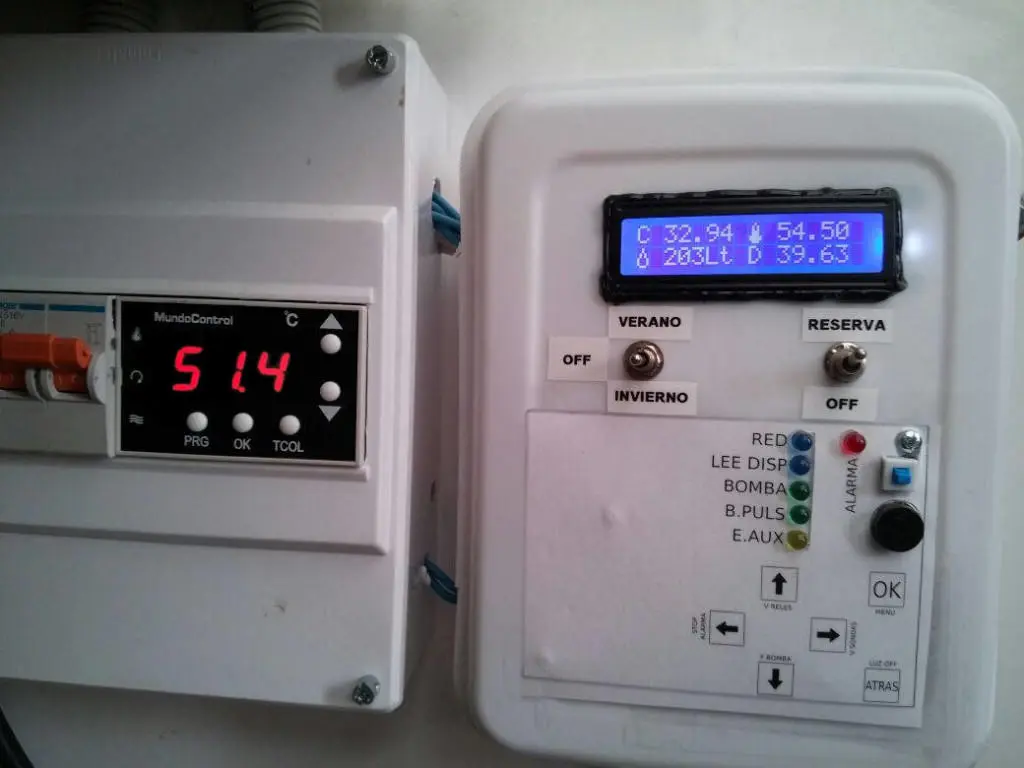 Homemade differential thermostats with arduino