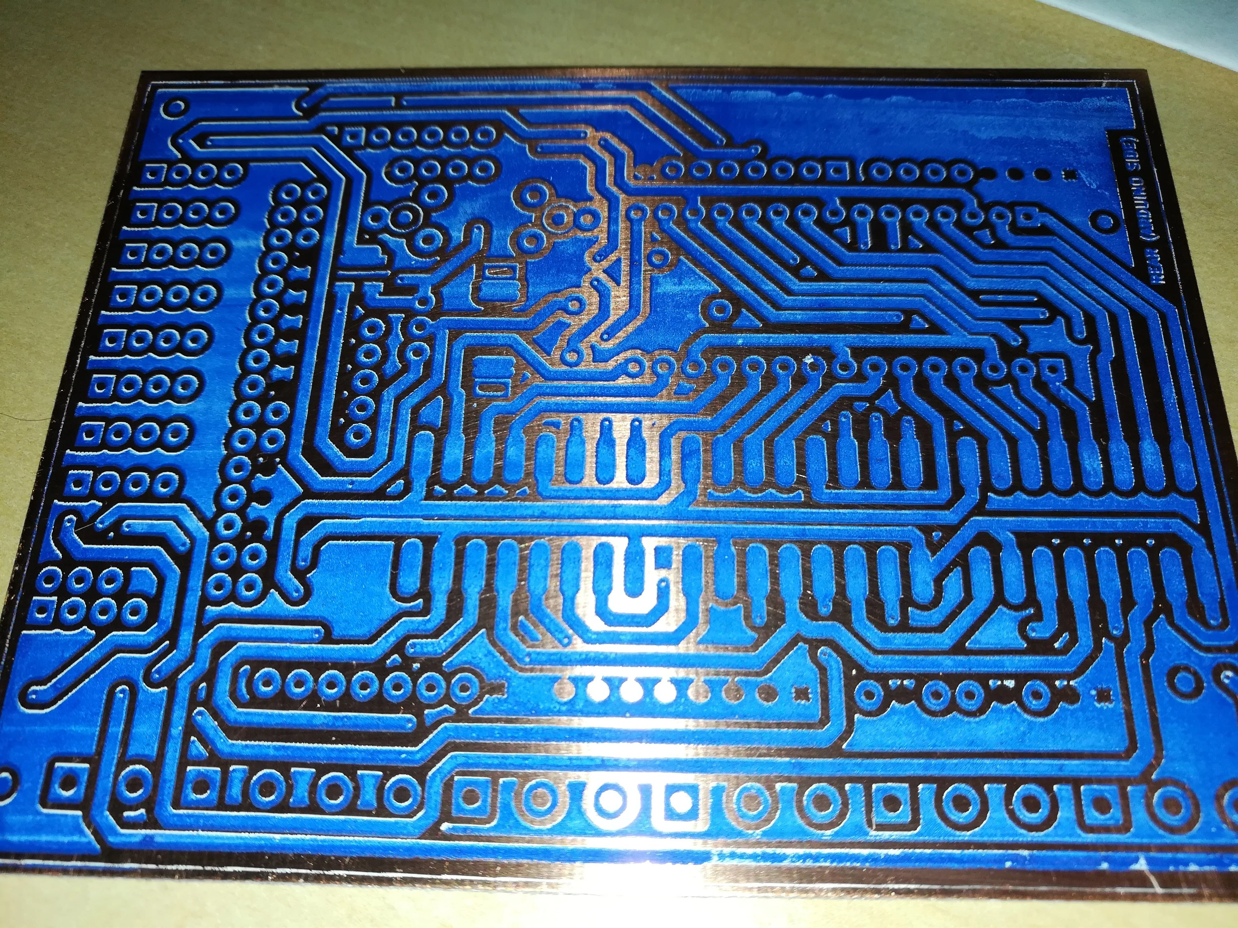 Homemade PCB manufacturing